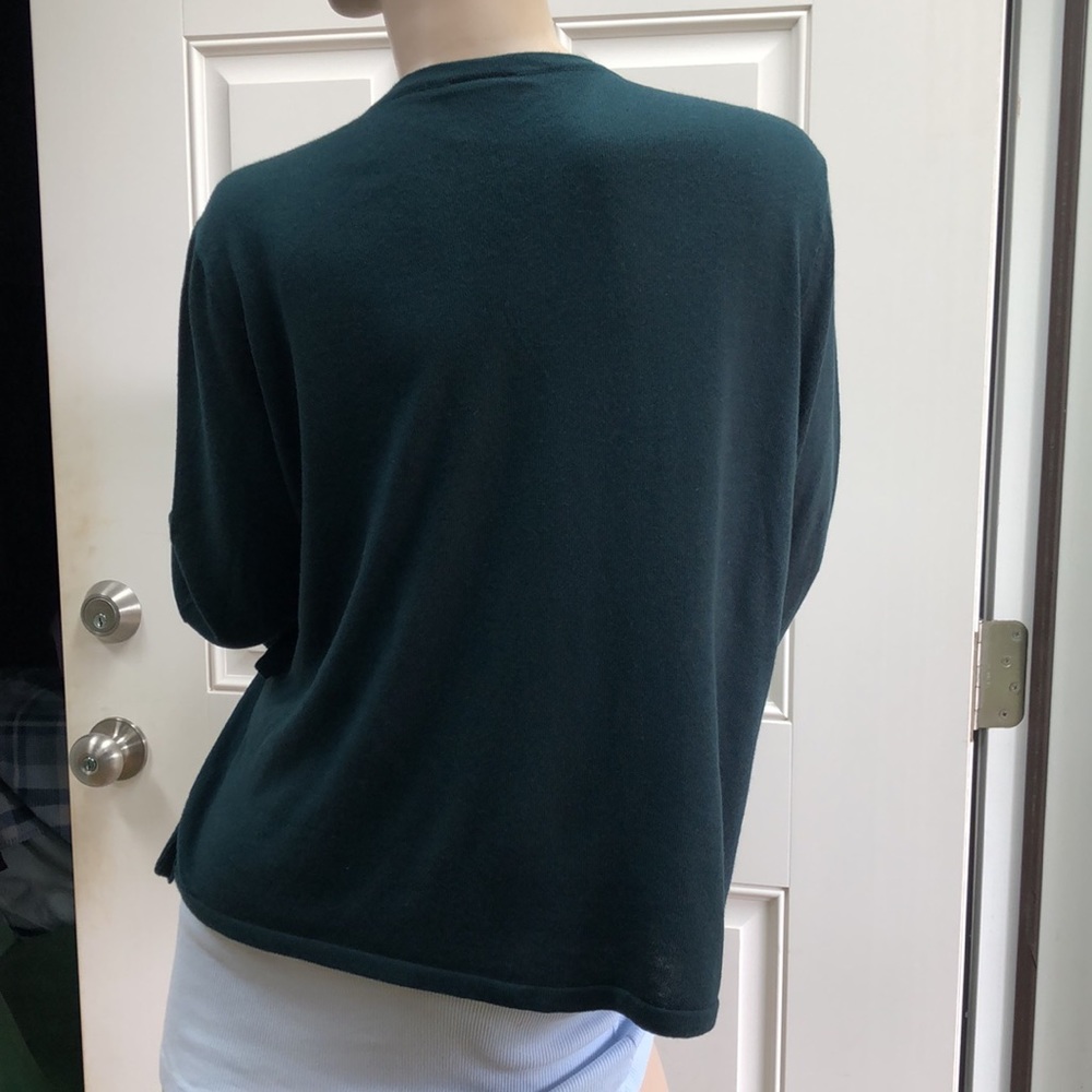 Ann Taylor Ruffle Cardigan XL - Picture 5 of 10